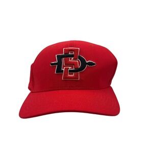 San Diego State Aztecs Nike Red Classic99 Dri-FIT Fitted‎ Hat Cap S/M
